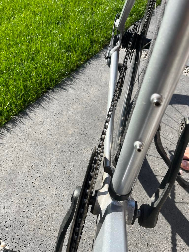 Triban RC100 Racefiets Maat S - Nieuwe Schwalbe Banden, Gebruikt, Aluminium, Minder dan 49 cm, Ophalen