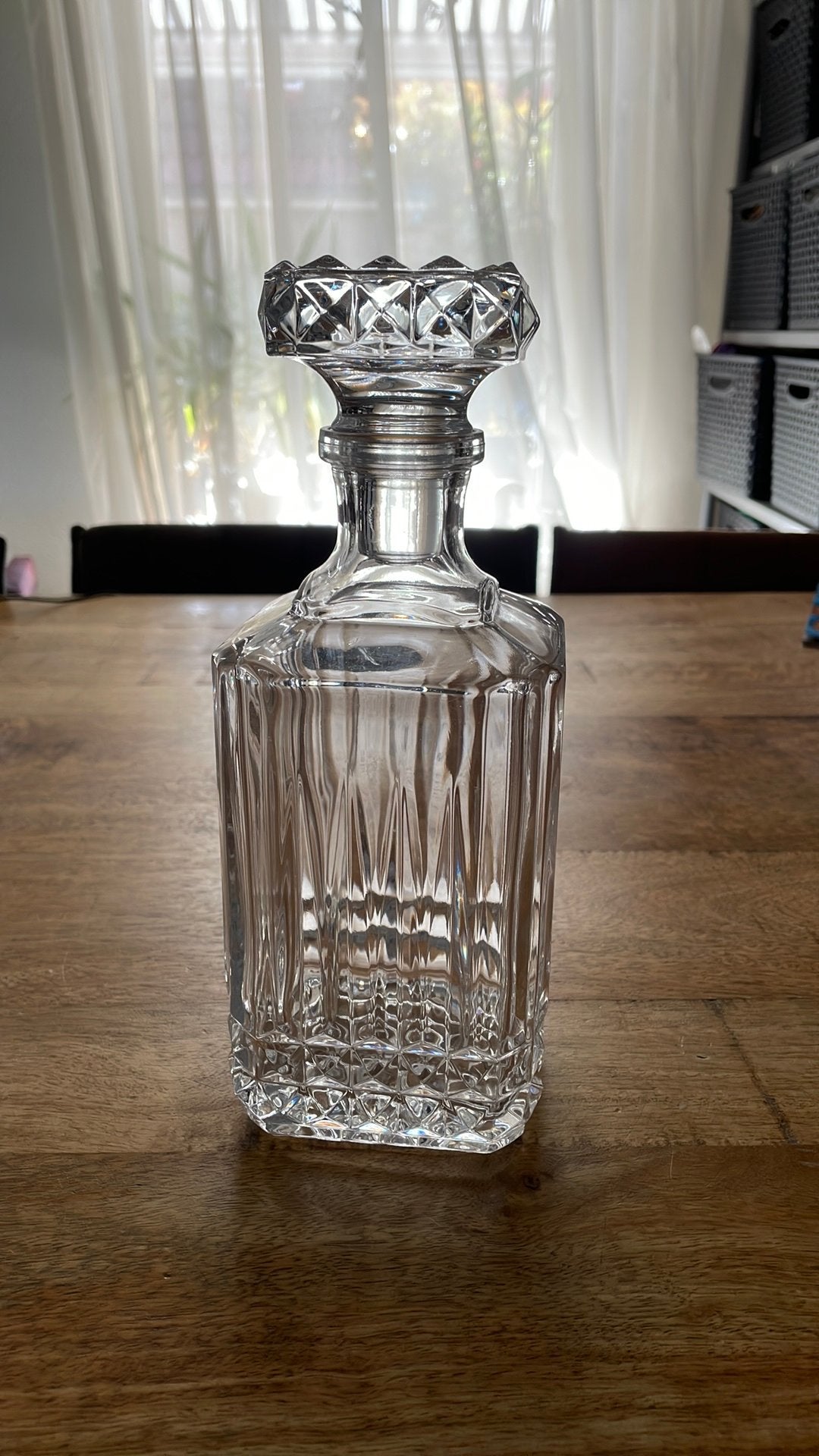 Vintage Kristallen Whiskey Karaf, Ophalen of Verzenden