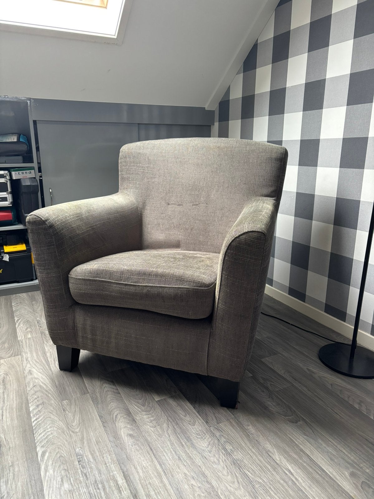 Gratis - Fauteuil/ stoel - IKEA Ekenas, Ophalen, Gebruikt, 75 tot 100 cm, 75 tot 100 cm