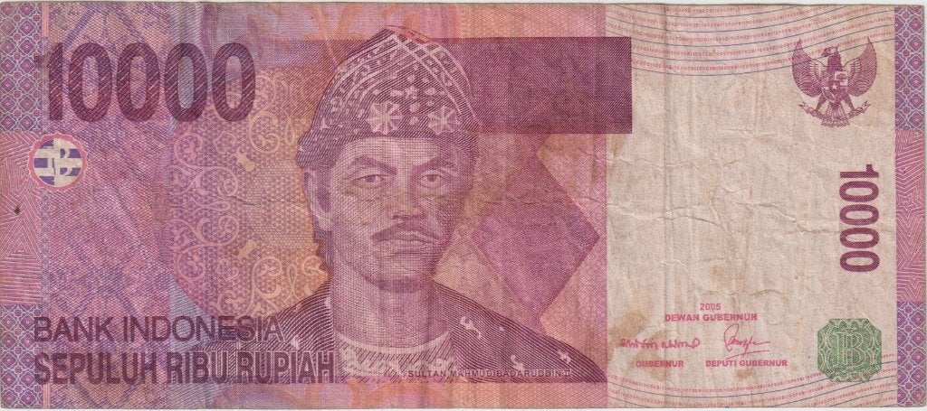 Indonesië bankbiljet 10.000 Rupiah 2005, Ophalen of Verzenden, Zuidoost-Azië, Los biljet