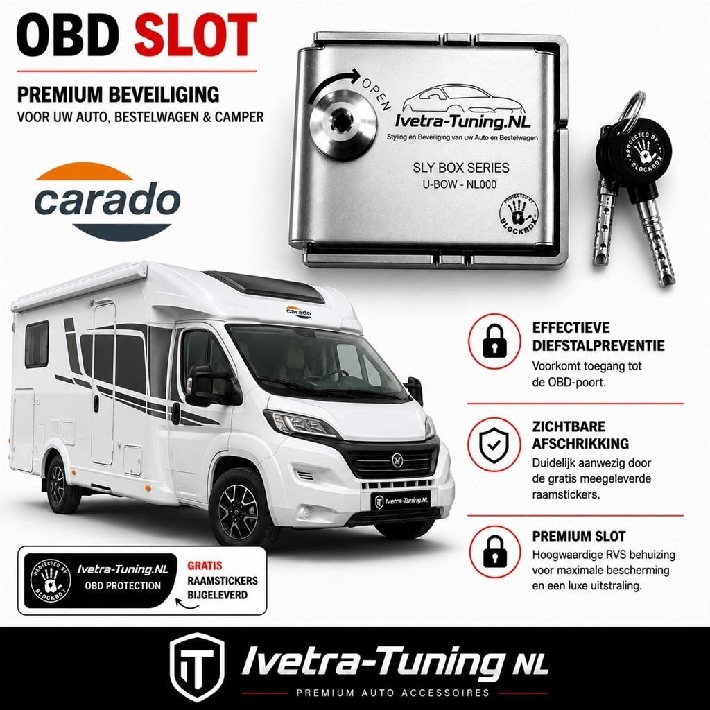 OBD Slot Carado | OBD Beveiliging Carado, Verzenden, Info@ivetra-tuning.nl | www.ivetra-tuning.nl, Ivetra-Tuning NL, Huissen
