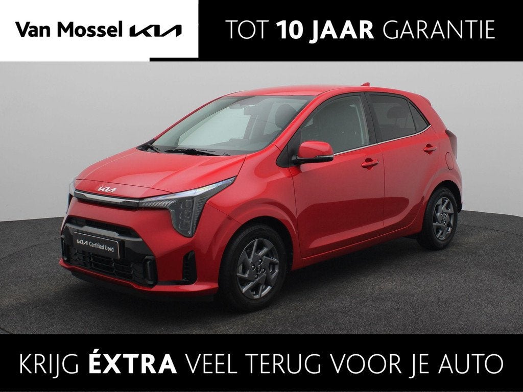 Kia Picanto 1.0 DPI DynamicPlusLine | Lichtmetalen velgen |, Auto's, Kia, 12 maanden, Stof, Euro 6, 4 stoelen