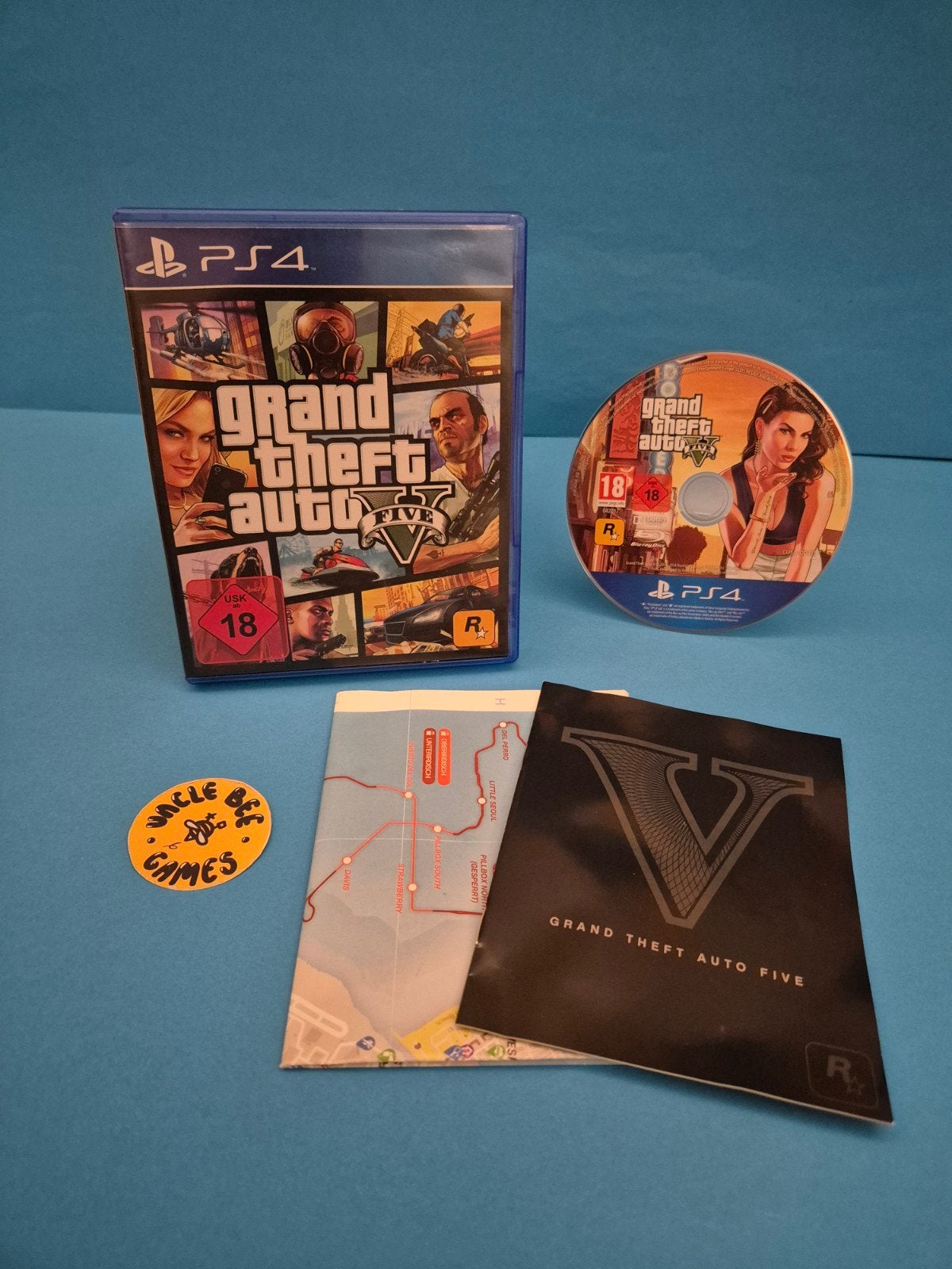 GTA V, Avontuur en Actie, Online, Vanaf 18 jaar, Rockstar Games, 622 Broadway, New York, NY 10012, USA