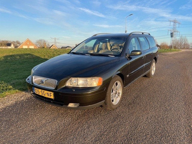 Volvo V70 2.0 T AUT 2006 Groen, Auto's, Beige, 1984 cc, 179 pk, Euro 4