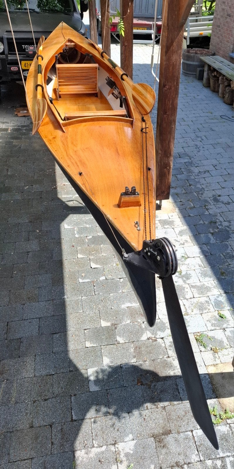 Chesapeake Light Craft  kano,optioneel zeilkano, Watersport en Boten, Roeiboten, Ophalen, Gebruikt, Met roeispanen of peddels