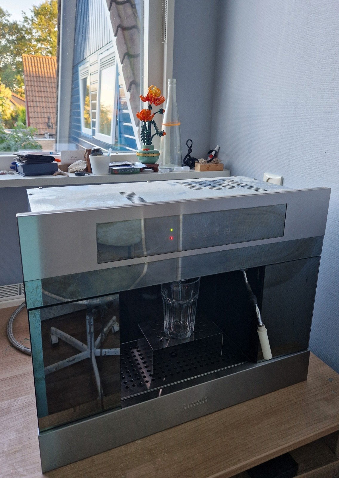 Inbouw koffiemachine MET DEFECT Baumatic PROJECT|Klein Prijs, Witgoed en Apparatuur, Espresso apparaat, Gemalen koffie, Ophalen of Verzenden