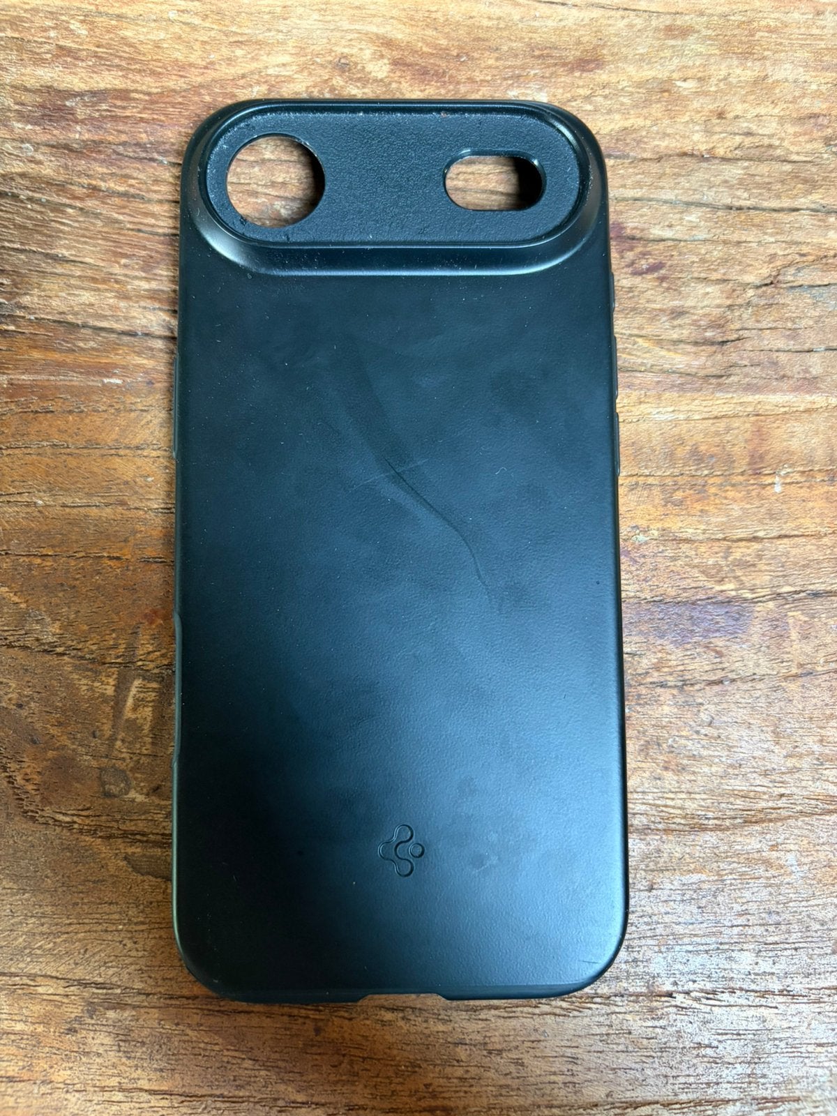Te koop: Spigen iPhone Air hoesje, Kunststof, Zwart, MagSafe, Frontje of Cover