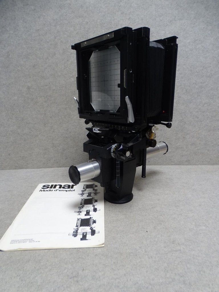 Sinar F technische camera 4x5", Audio, Tv en Foto, Fotocamera's Analoog, Ophalen of Verzenden, Zo goed als nieuw, Spiegelreflex