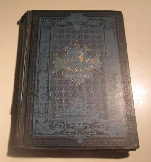 Antiek Boek 'Chefs-d'Oeuvre Grands Romanciers' - 1896, Antiek en Kunst, Ophalen of Verzenden