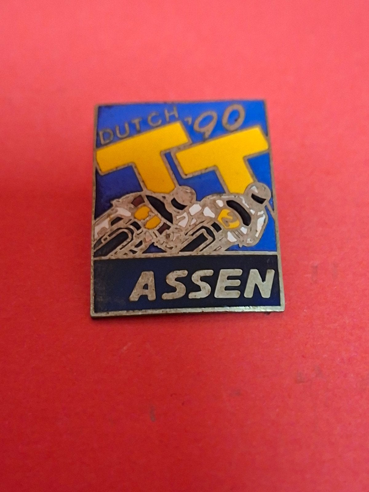 Motor Pin DUTCH TT  ASSEN  1990, Verzamelen, Ophalen of Verzenden, Zo goed als nieuw, Sport