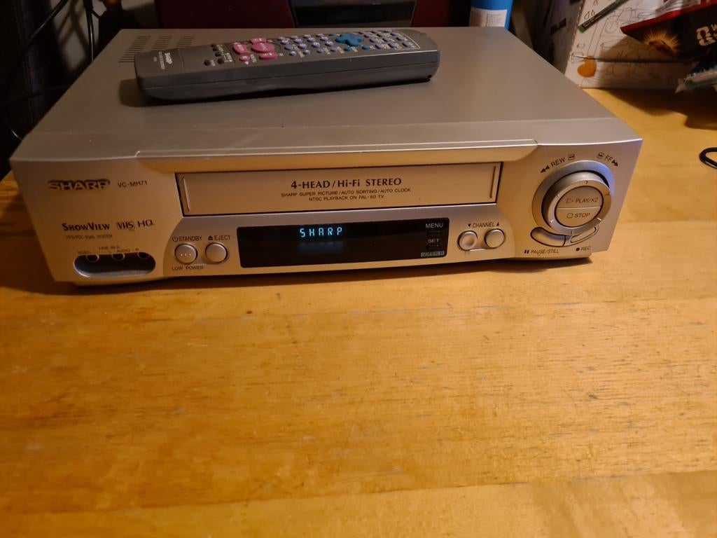 SHARP VHS RECORDER, Audio, Tv en Foto, Videospelers, Ophalen of Verzenden