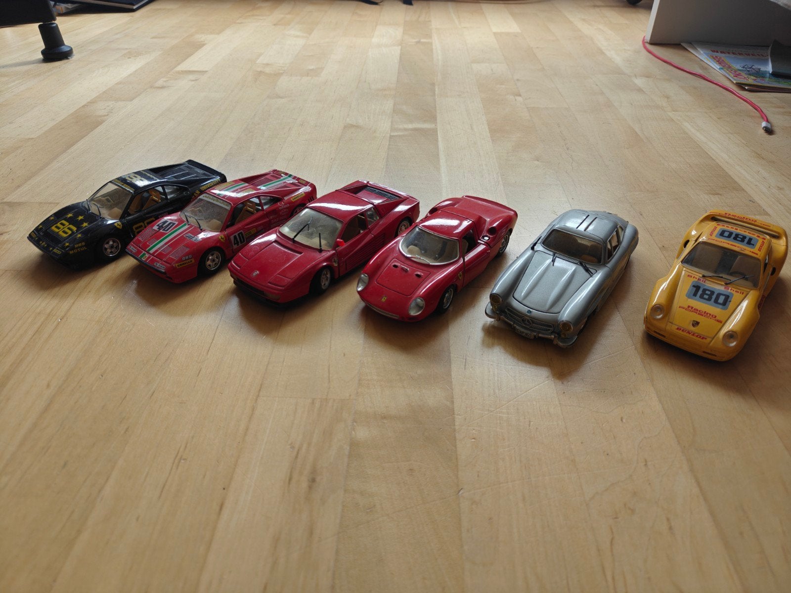 6x 1/24 Schaalmodellen, Ophalen, Gebruikt, Auto, Overige merken