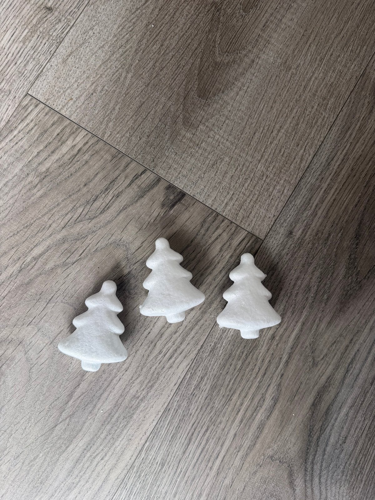 3 boompjes piepschuim kerstmis kerst naaldvilten wolvilten, Ophalen of Verzenden, Nieuw