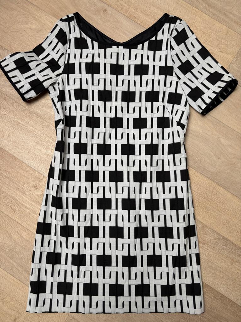 Steps. every day chic jurk zwart-wit maat 40, Maat 38/40 (M), Zwart, Ophalen of Verzenden, Zo goed als nieuw