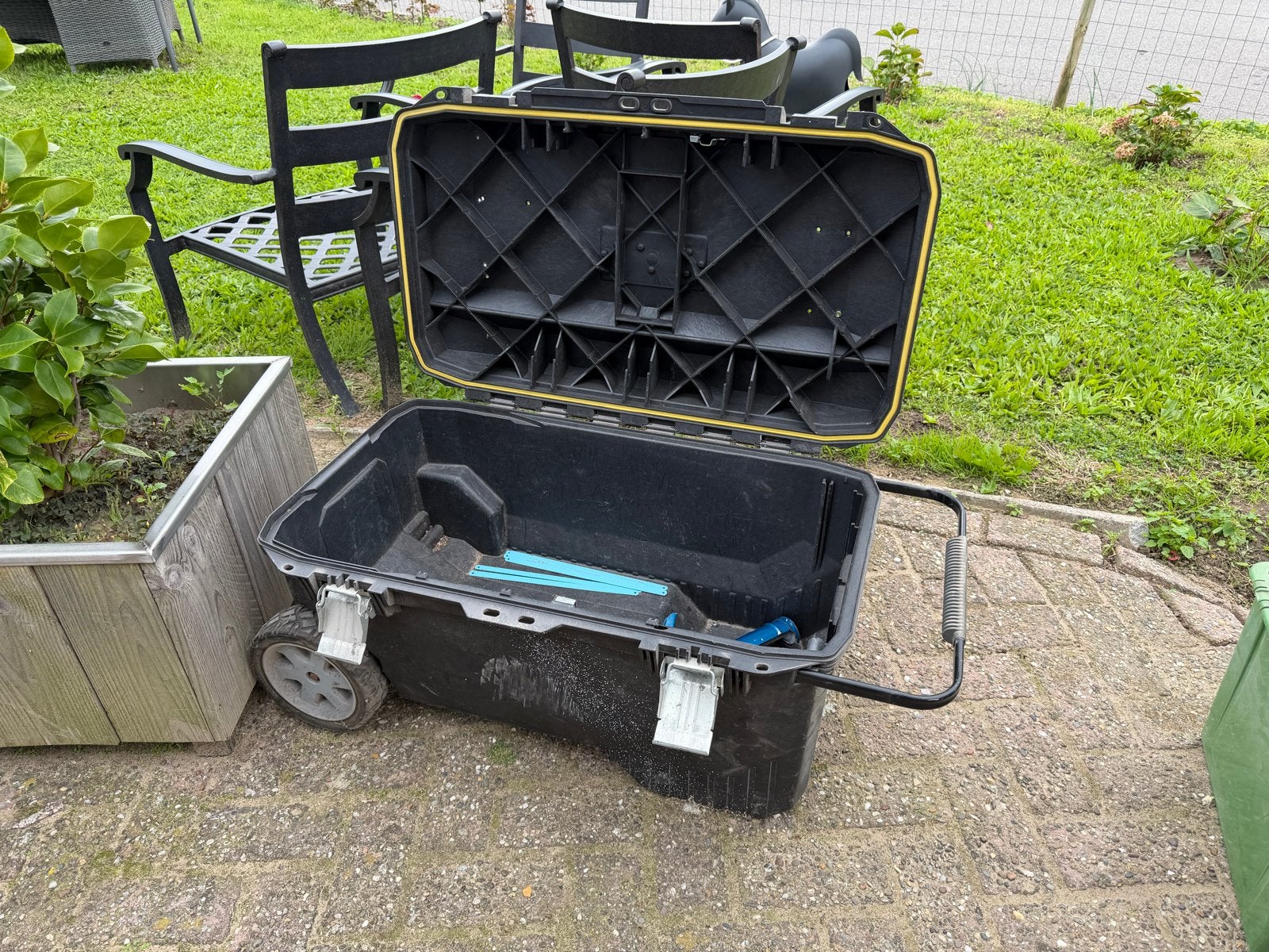 Robuuste gereedschapskist op wielen - Ideaal voor klussers, Ophalen, Gebruikt