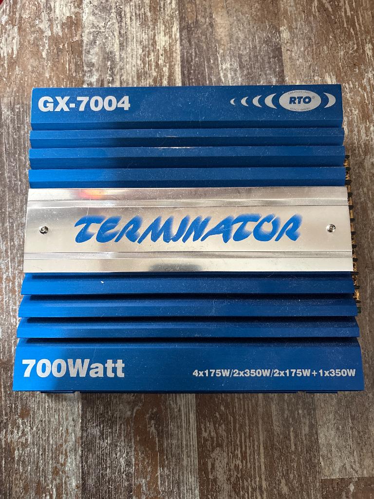 Versterker, Overige merken, Gebruikt, Ophalen of Verzenden, 120 watt of meer