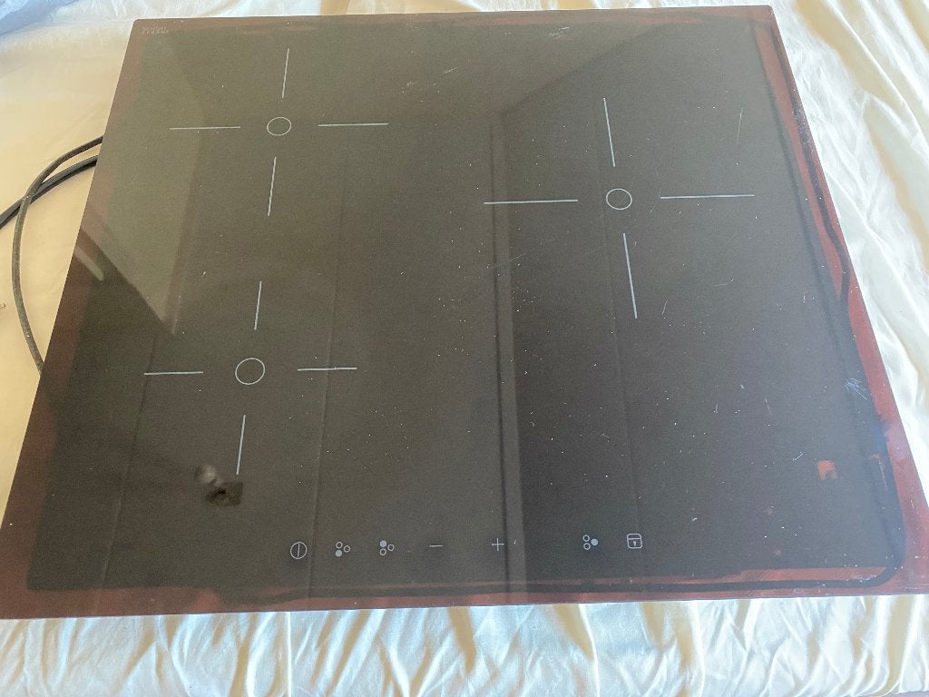 IKEA inbouw inductie kookplaat met normaal stekker ......, Witgoed en Apparatuur, Ophalen, 3 kookzones of minder, Zo goed als nieuw