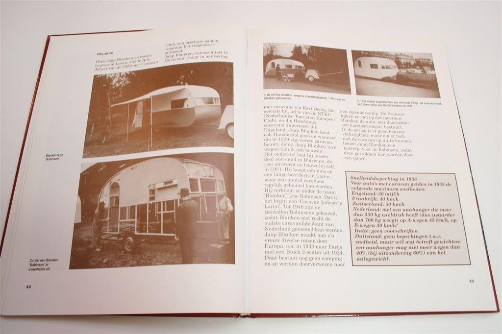 Caravannen door de Tijd — Historie Merken [1920-1970], Ophalen of Verzenden, Zo goed als nieuw, Tractor en Landbouw