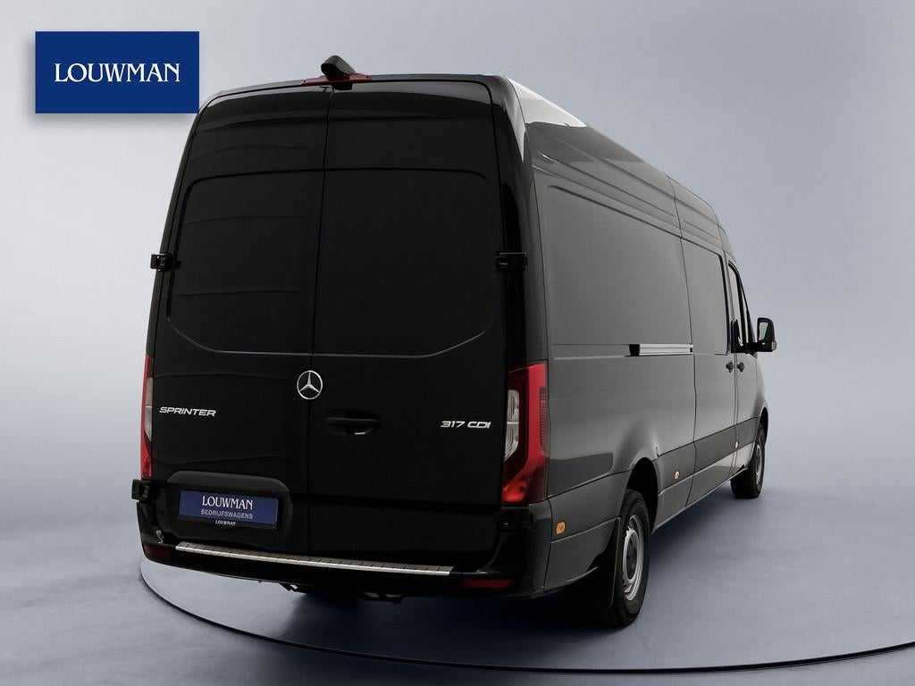 Mercedes-Benz Sprinter 317 1.9 CDI L3H2 Gratis 12 Maanden Ex, Automaat, 4 cilinders, Zwart, Bedrijf