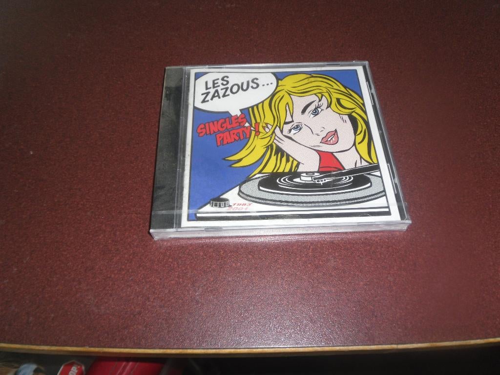 cd les zazous, single party. 1983-2001 the best of, Ophalen of Verzenden, Nieuw in verpakking