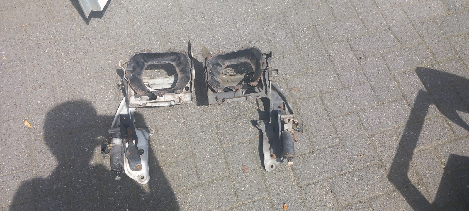 Koplamp motor/mechaniek set toyota celica t18, Ophalen, Gebruikt