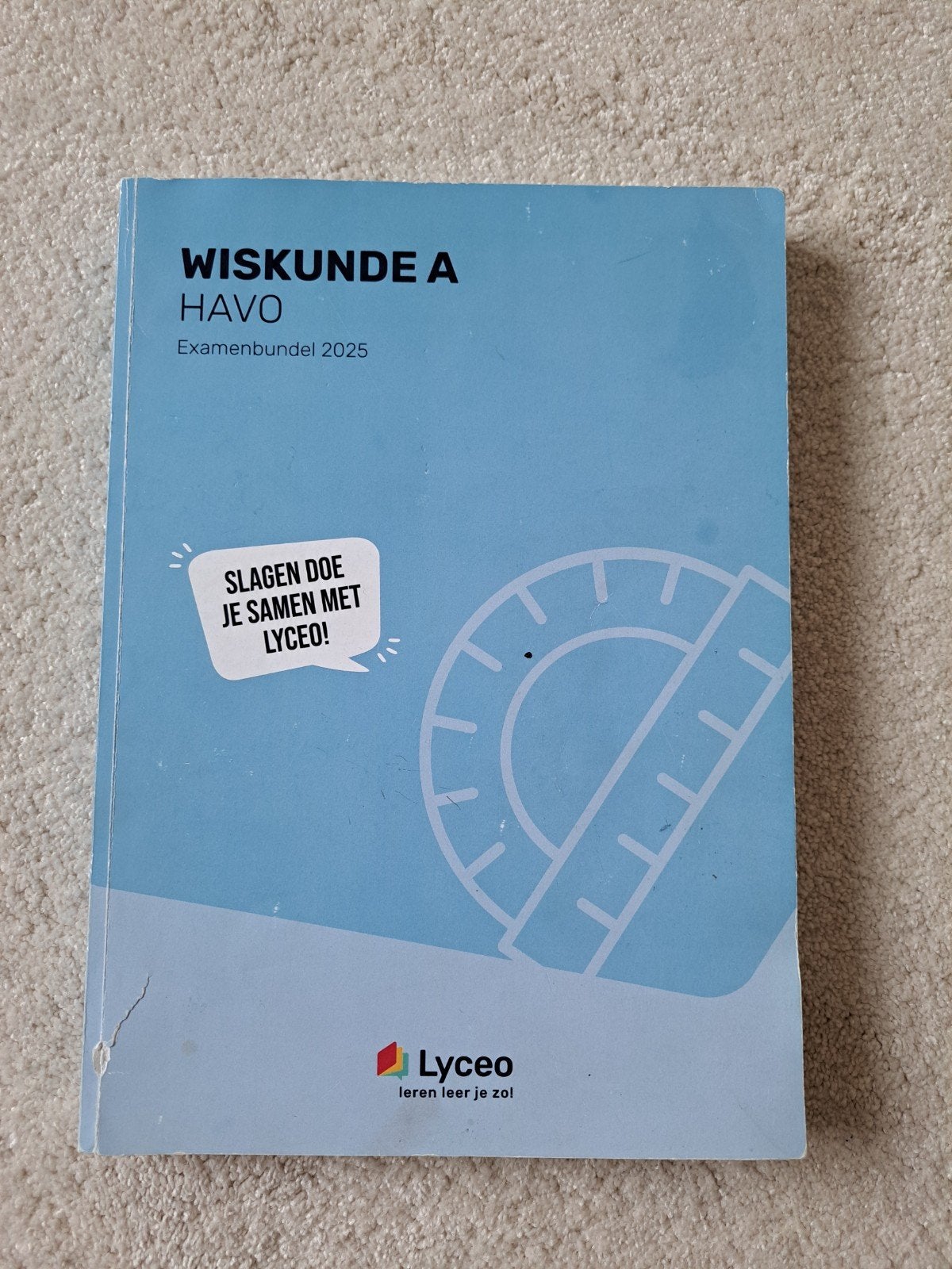 examenbundel Wiskunde A HAVO 2025, Boeken, Ophalen of Verzenden, Zo goed als nieuw, HAVO, Wiskunde A