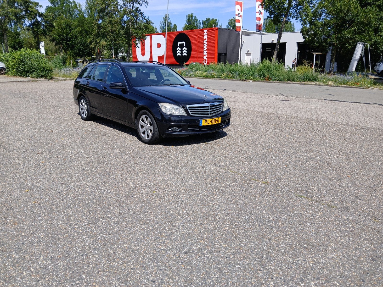 Mercedes-Benz C-Klasse 2.2 CDI C200 Estate 2009 Zwart, Auto's, Mercedes-Benz, 1800 kg, 4 cilinders, 1505 kg, Zwart