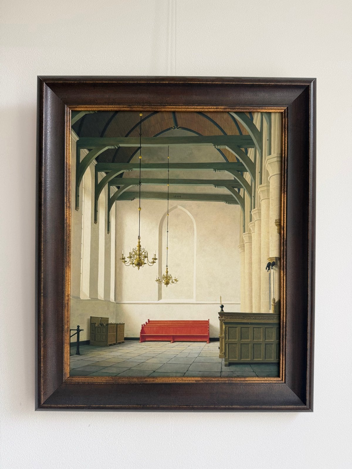 Giclée van de St. Nicolaaskerk - Henk Helmantel, Ophalen, Klassiek, Print, Ingelijst
