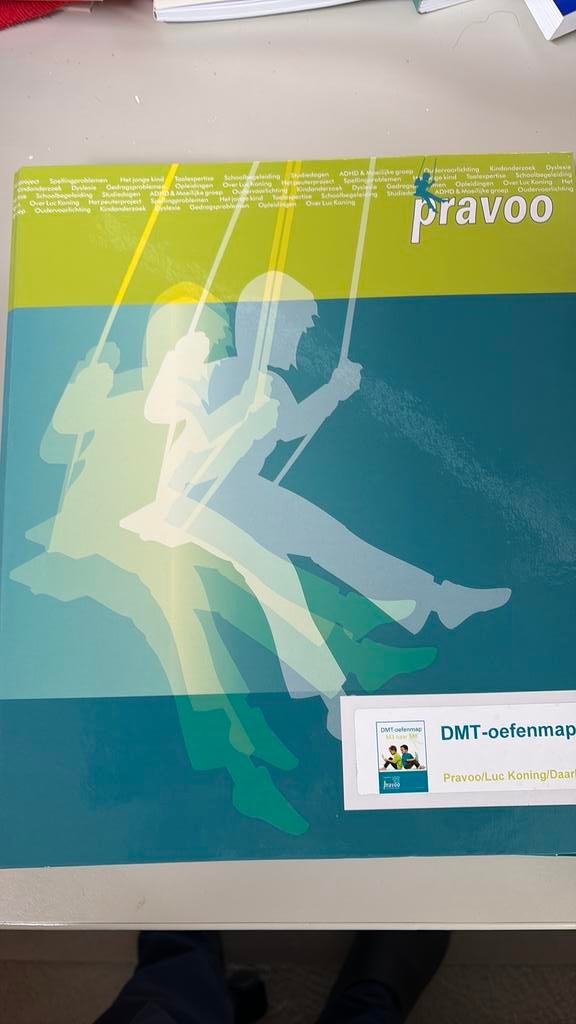 DMT oefenmap, Ophalen of Verzenden, Zo goed als nieuw