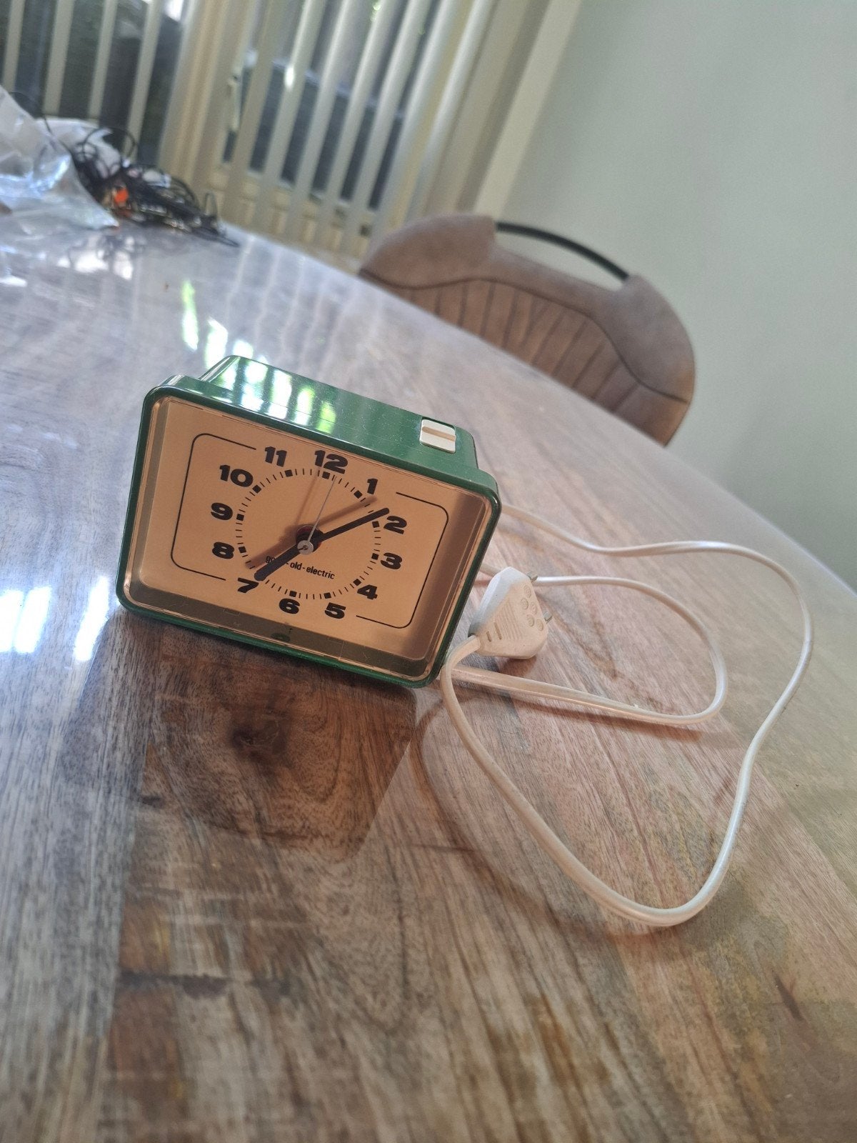 Vintage klokje - good old electric, Ophalen of Verzenden
