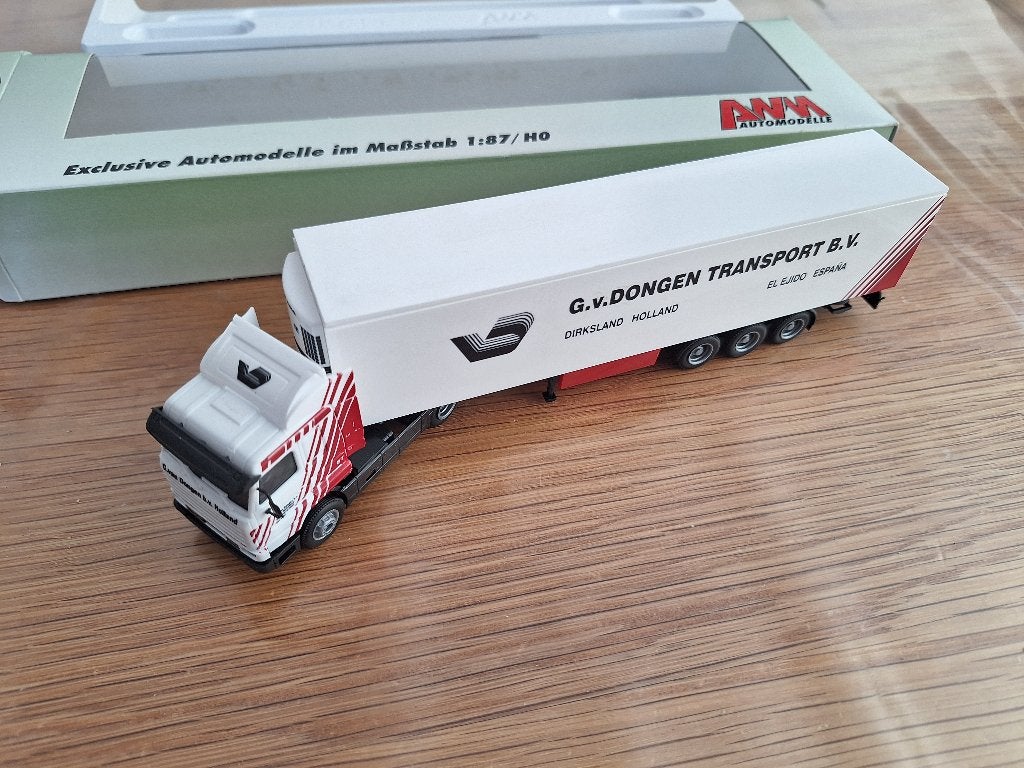 AWM Scania 113M 380 van Dongen Transport, 1:50 of kleiner, Zo goed als nieuw, Truck, Ophalen