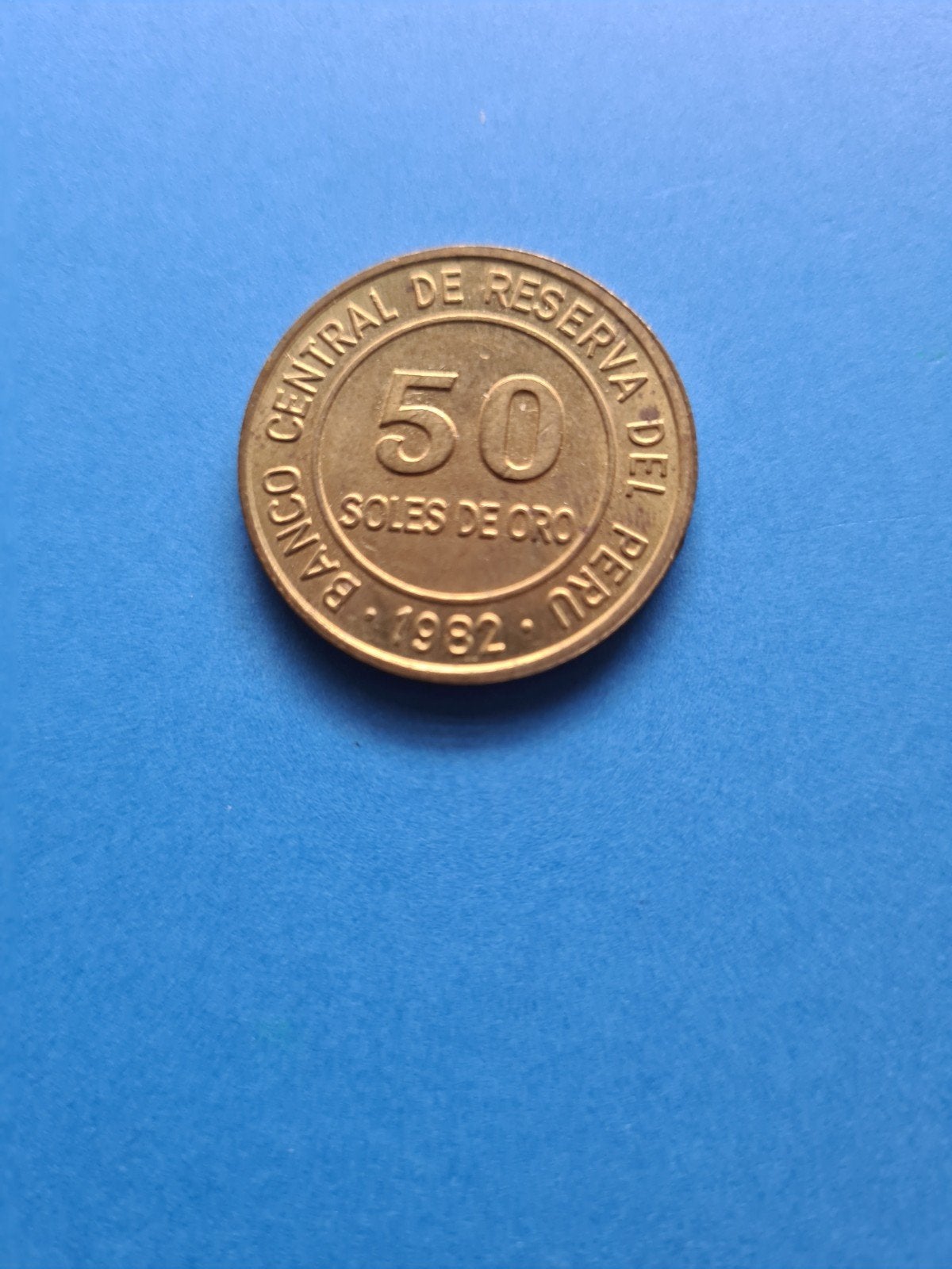 50 soles Peru 1982, Ophalen of Verzenden, Zuid-Amerika