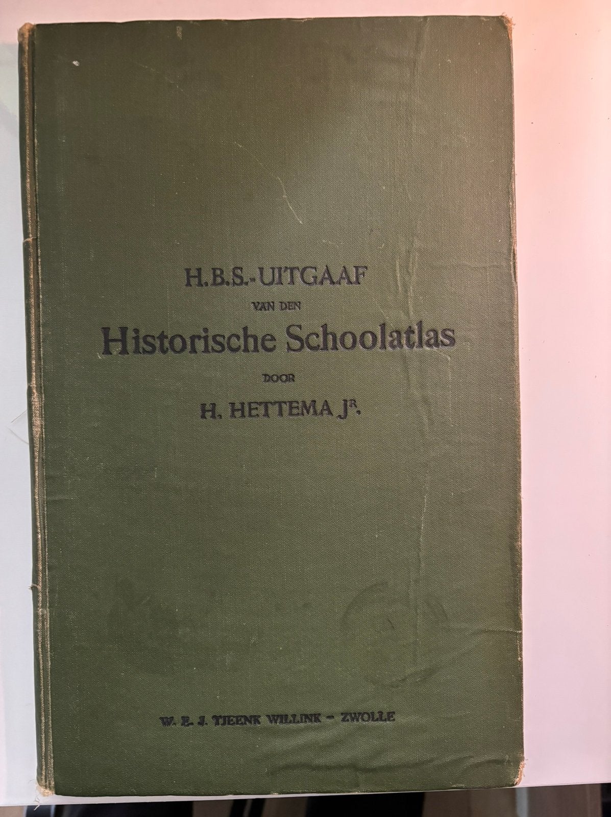 Historische schoolatlas uit 1923, Gelezen, Overige atlassen, Ophalen of Verzenden, 1800 tot 2000