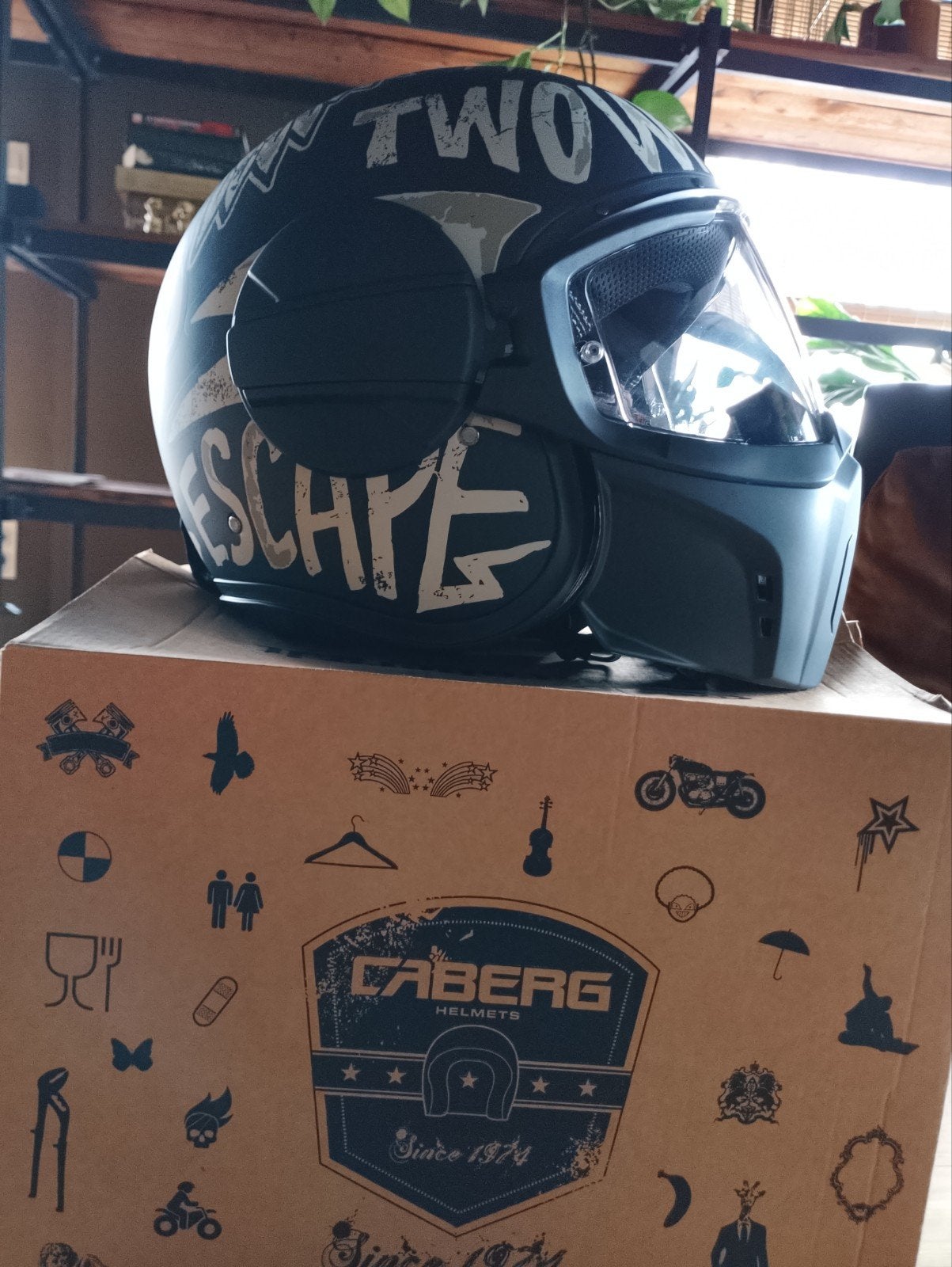 Caberg Ghost Nuke Matt Jethelm Maat S, Jethelm, Ophalen of Verzenden, S, Caberg