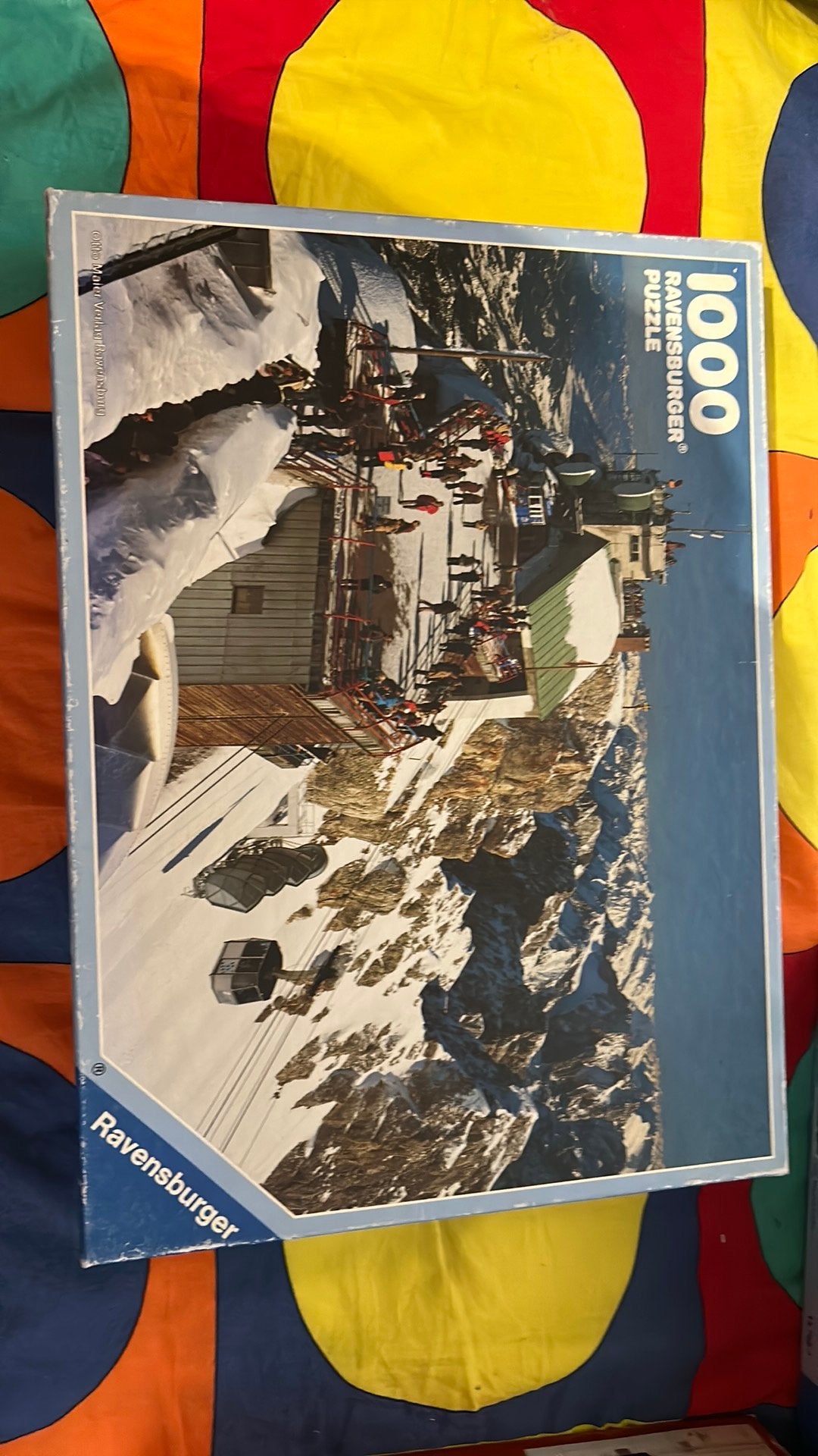 Wintersport 1000 stukjes, Ophalen, 500 t/m 1500 stukjes, Gebruikt, Legpuzzel