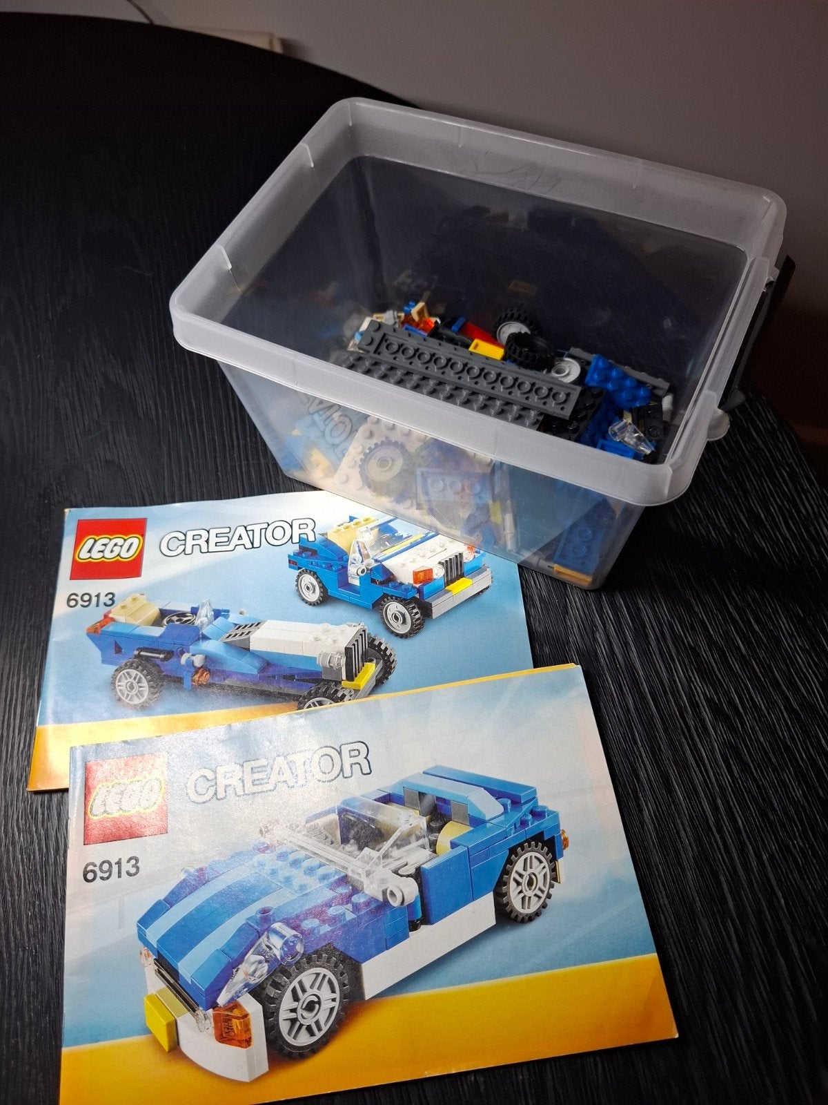 Lego blauwe auto's 3 in 1 6913, Ophalen of Verzenden, Zo goed als nieuw