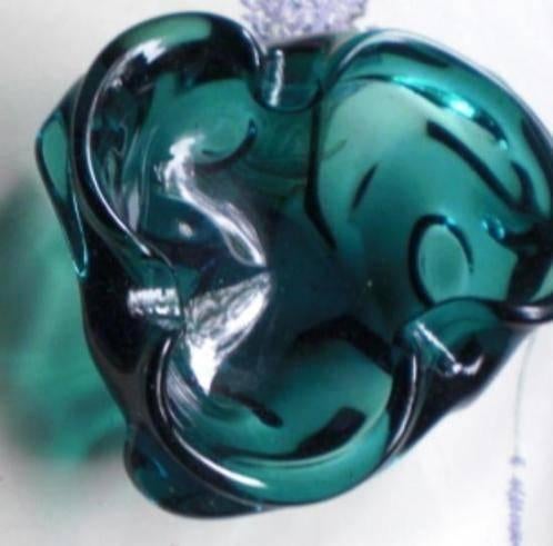 MURANO * ZACHT GROEN SCHAALTJE / En Of Asbak *, Antiek en Kunst, Antiek | Glas en Kristal, Verzenden