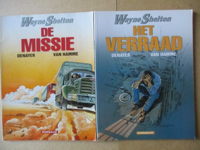w0549 wayne shelton 13x, Meerdere stripboeken, Ophalen, Gelezen