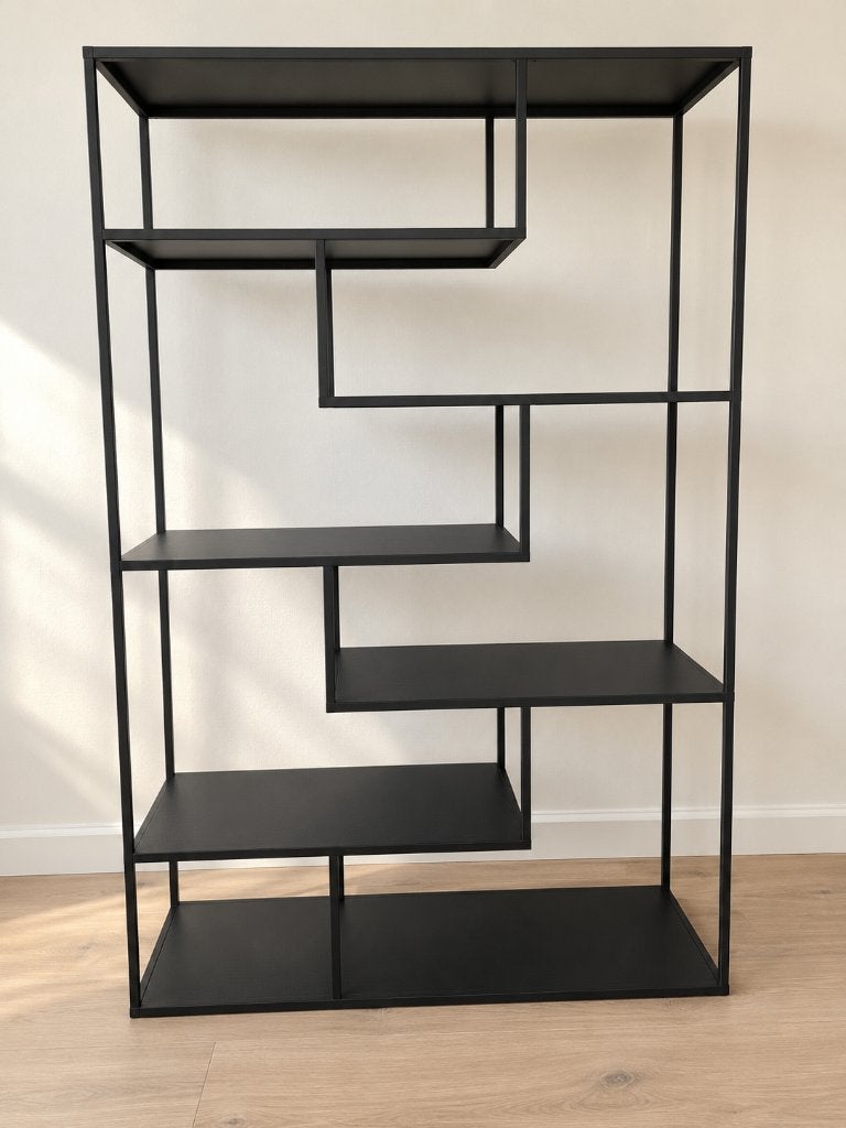 Vakkenkast Noor, metalen kast, Huis en Inrichting, Ophalen, 100 tot 150 cm, Zo goed als nieuw, Metaal