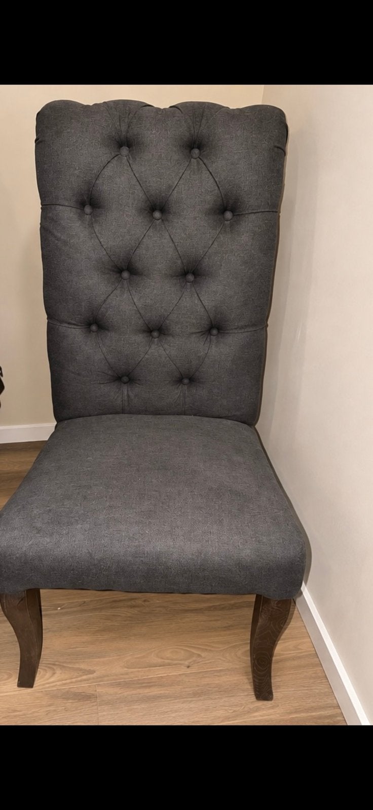 Stoelen zitstoel eetkamer, Huis en Inrichting, Ophalen, Zwart, Zo goed als nieuw, Vier