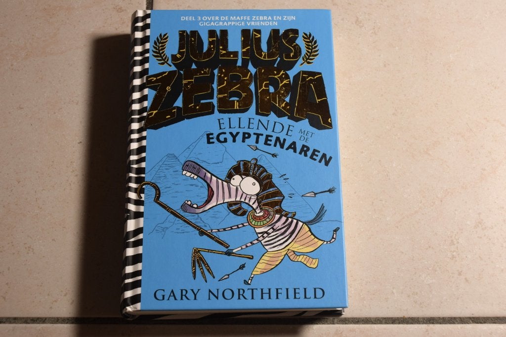 Julius Zebra Ellende met de Egyptenaren Gary Northfield dl 3, Ophalen of Verzenden, Zo goed als nieuw, Fictie algemeen