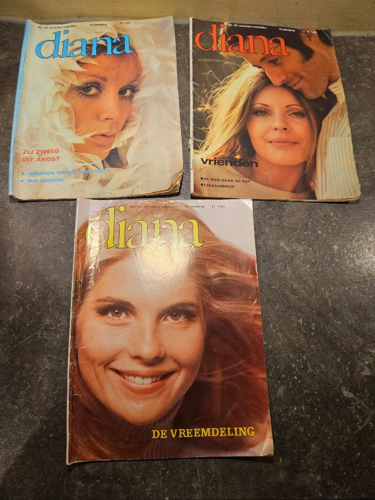 Diane paper roman x 3, Boeken, Ophalen of Verzenden