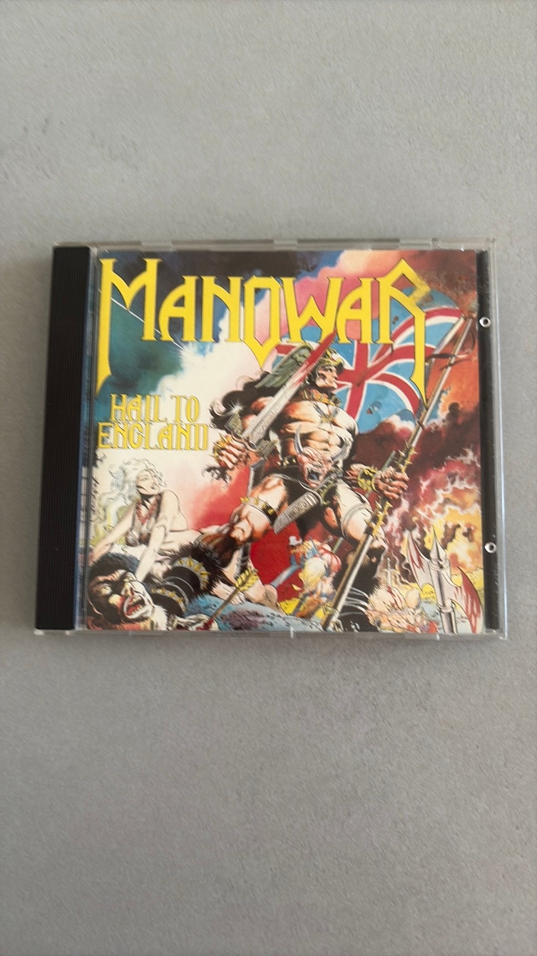 Manowar - Hail to England cd, Ophalen of Verzenden, Zo goed als nieuw