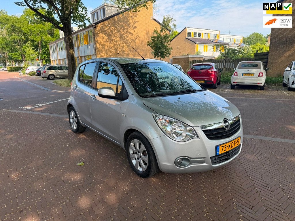 Opel Agila AUTOMAAT / Airco / 114.000 NAP / Leuke auto, Auto's, Opel, 86 pk, 4 cilinders, Elektrische ramen, Origineel Nederlands