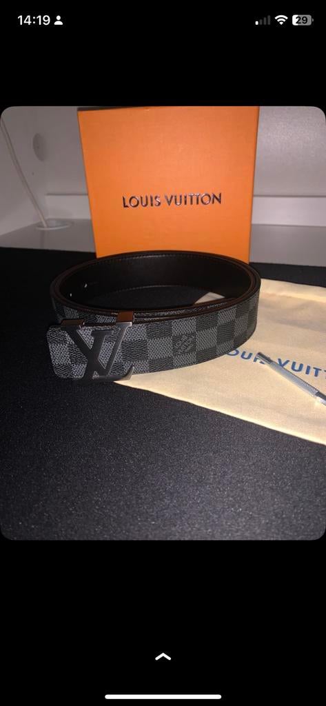 Riem, Kleding | Heren, Riemen en Ceinturen, Ophalen of Verzenden, Zo goed als nieuw, Zwart