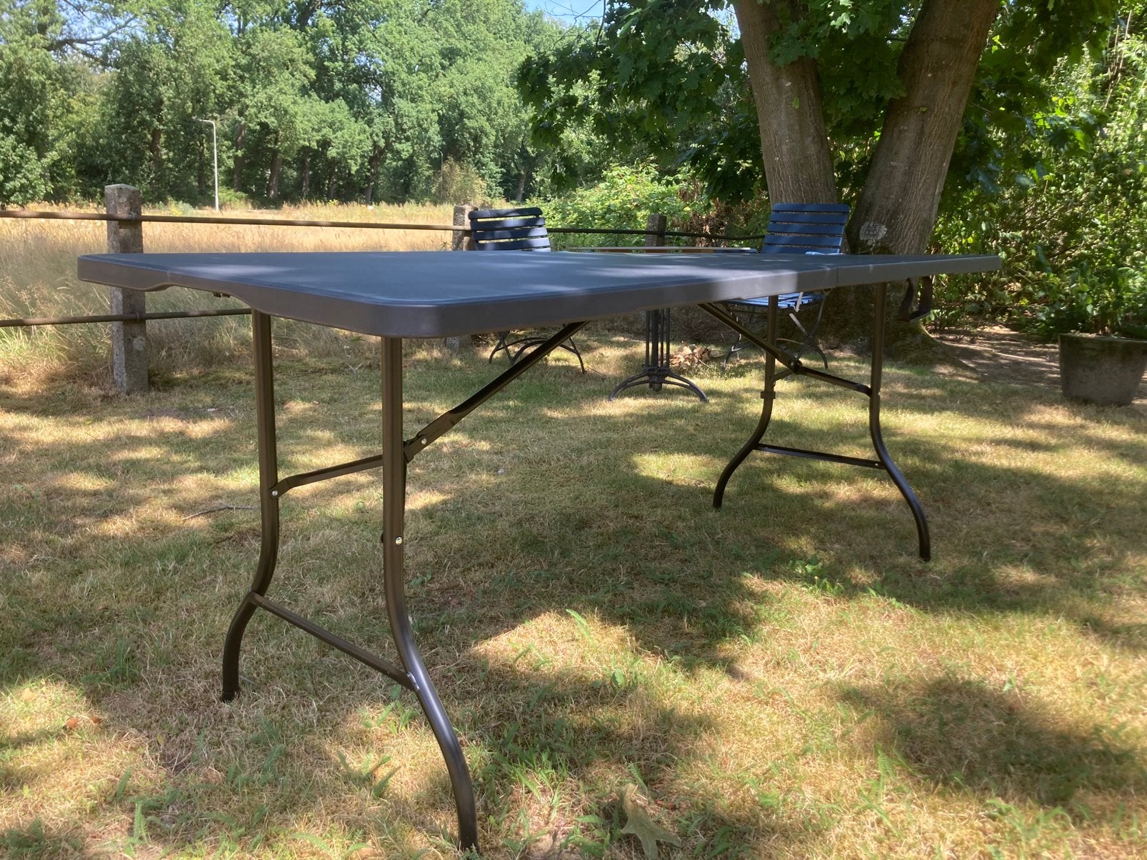 Opvouwbare partytafel klaptafel feest tafel campingtafel, Ophalen, Zo goed als nieuw, Campingtafel
