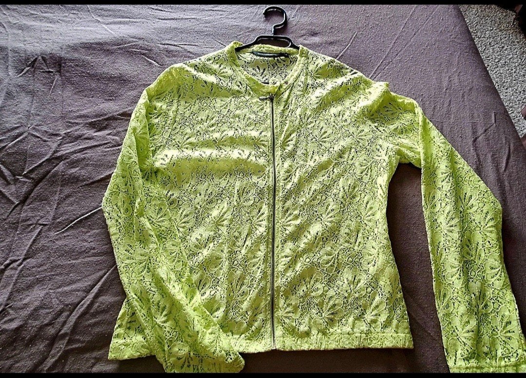 Donna Dura Kanten Jasje Maat 42 - nieuw, Kleding | Dames, Jassen | Zomer, Maat 42/44 (L), Ophalen of Verzenden, Groen, Nieuw