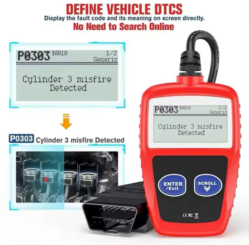 Auto obd2 diagnose apparaat, Ophalen of Verzenden, Nieuw