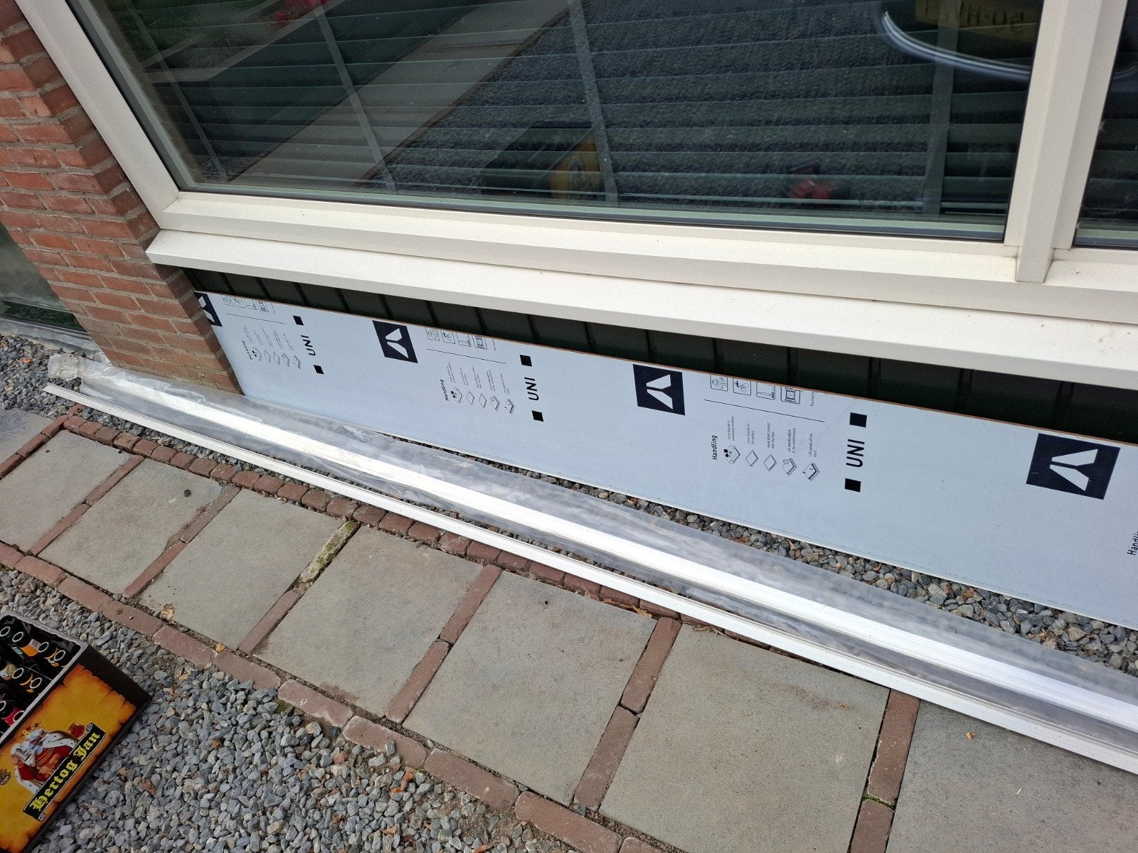 Keralit en aluminium hoekprofielen - Diverse lengtes, Ophalen, Gebruikt, 250 mm of meer, Overige typen