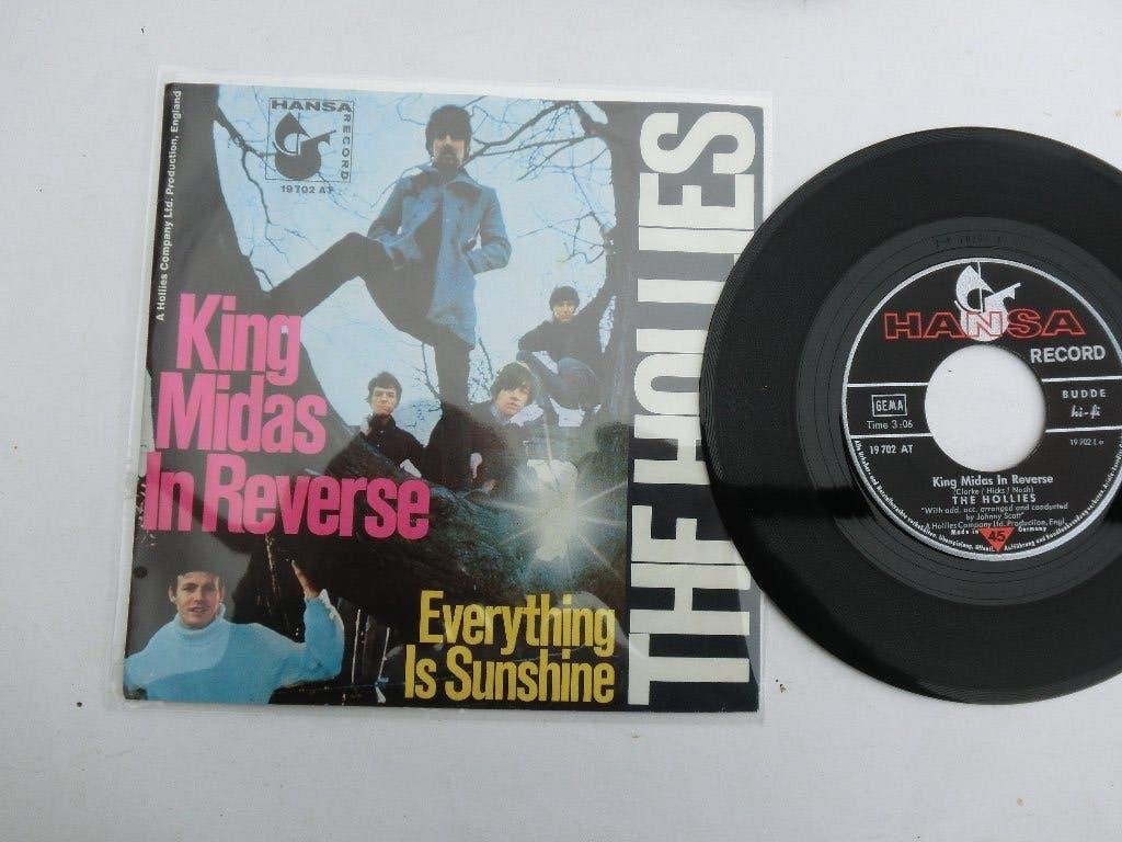The Hollies King midas in reverse, 7 inch, Single, Ophalen of Verzenden, Zo goed als nieuw